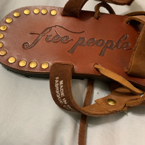 Free People Shoes - New sandals they are size 8 but they fit like a 7.
